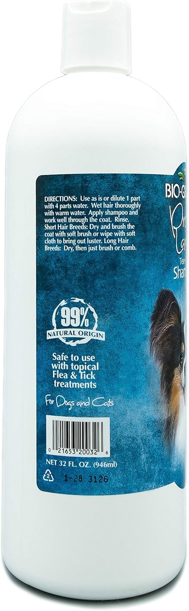 Protein Lanolin Dog Shampoo - Tear-Free Pet Shampoo, Dog Bathing Supplies, Puppy Wash, Cat & Dog Grooming Supplies, Cruelty-Free, Made in USA, Tearless Dog Products - 32 Fl Oz 1-Pack