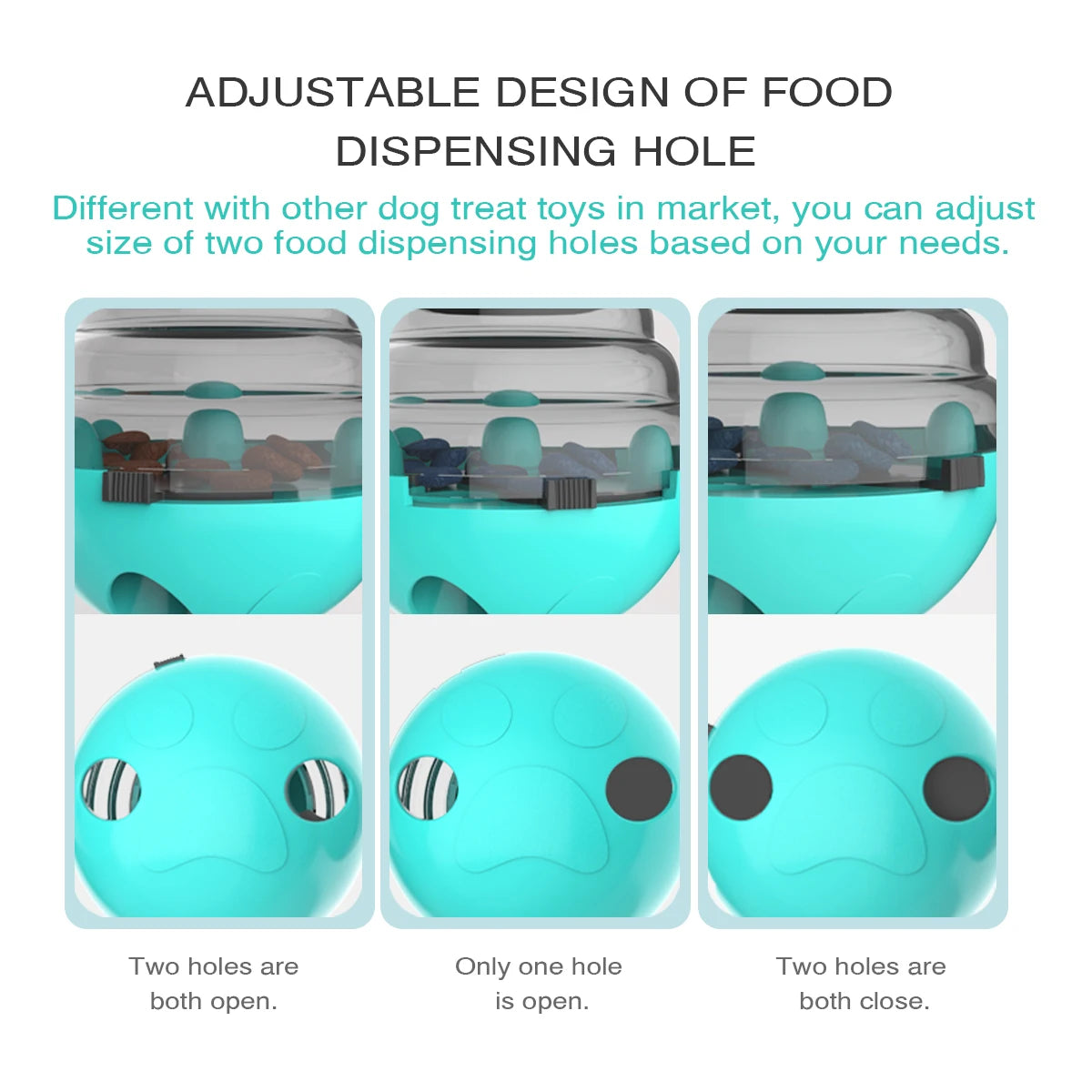 Slow Feeder Dog Toy for Small Dogs Cats Indoor Training Improve IQ Puppy Toys Tumbler Pet Interactive French Bulldog Supplies
