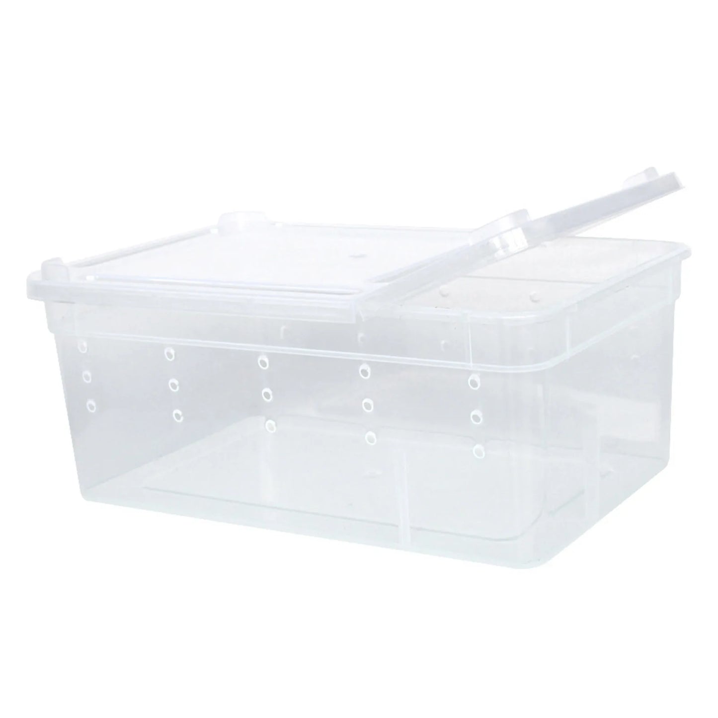Reptile Feeding Box Portable Snake Breeding Box Lizard Cage Hatching Container for Frogs Tarantulas Turtles Hideout