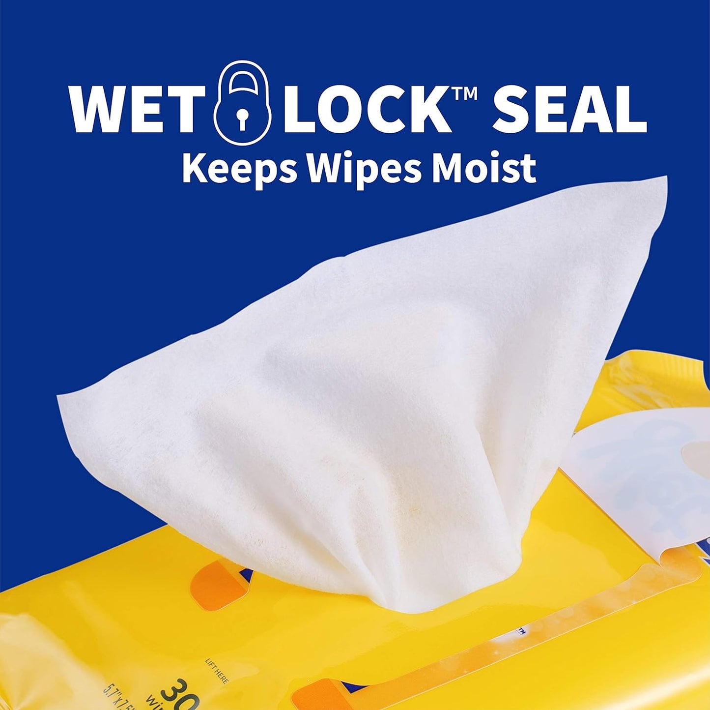 for Pets Deodorizing Multi-Purpose Dog Wipes with Baking Soda Dog Deodorizing Wipes for All Dogs in Tropical Splash Scent, Wipes with Wet Lock Seal Pouch Dog Wipes(Pack of 1,30 Count)