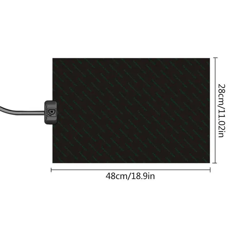 Reptile Heating Mat Terrarium Heating Mat Warmer Heating Pad for Pet Turtles Snake Lizard Hamster