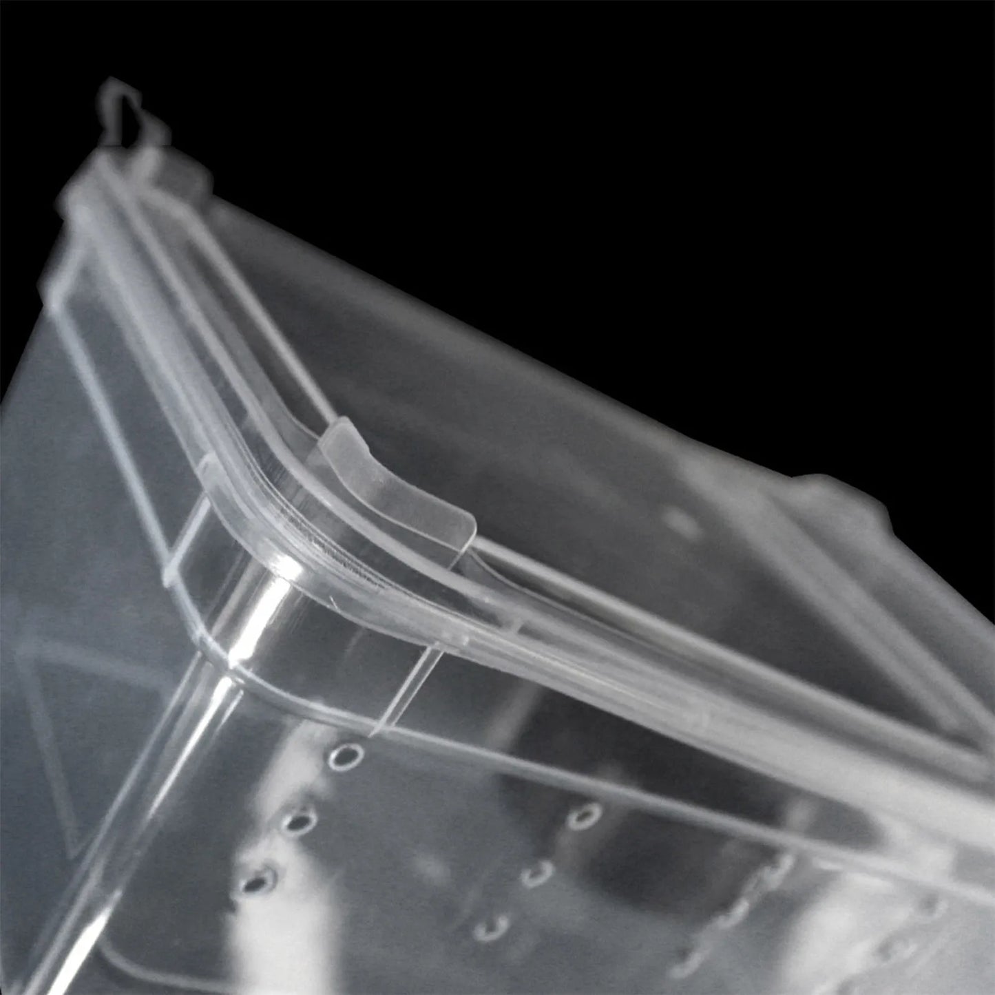 Reptile Feeding Box Portable Snake Breeding Box Lizard Cage Hatching Container for Frogs Tarantulas Turtles Hideout