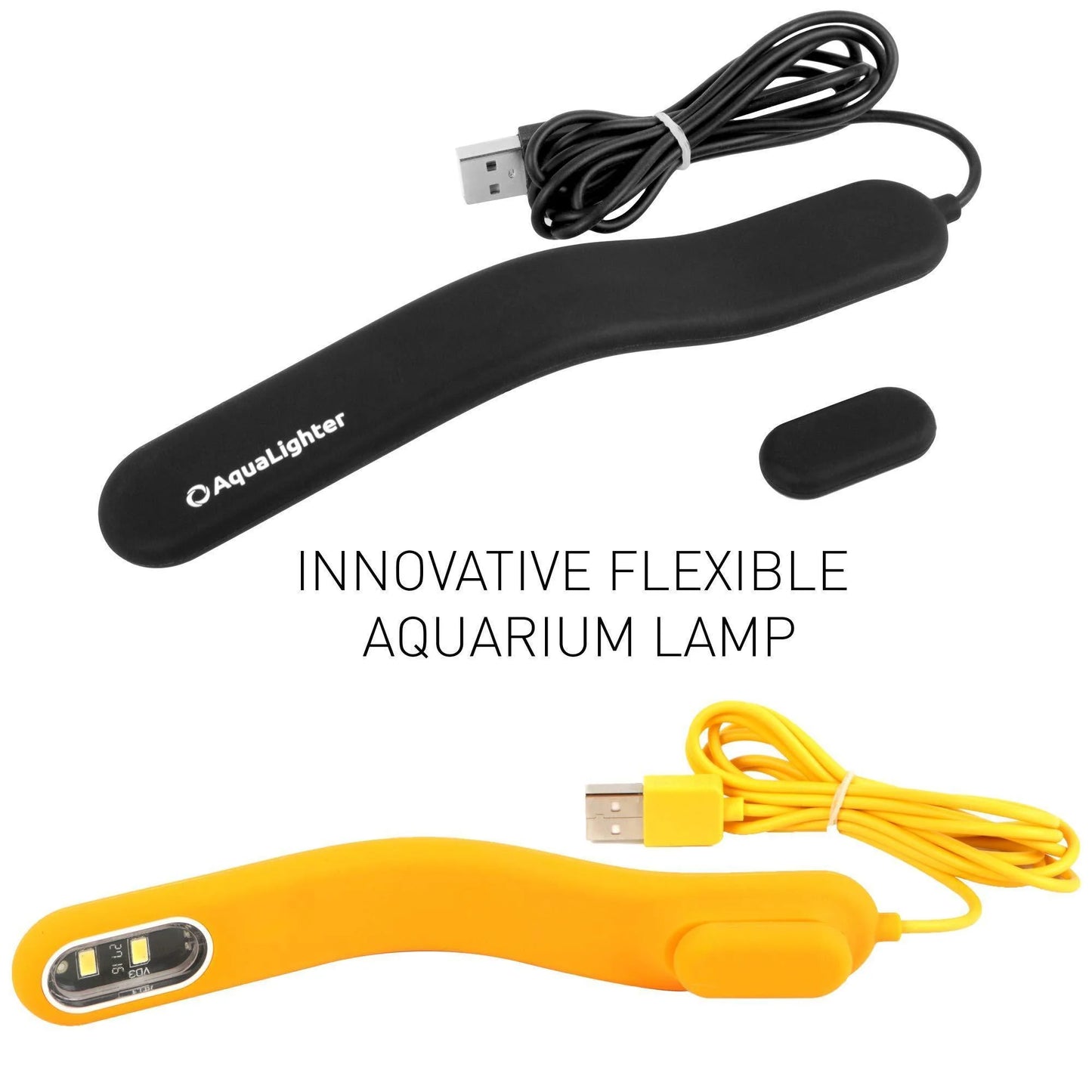 Fish Tank Light Clip on Aquarium Light Aquarium Light for Plants LED Flexible Lamp for Freshwater Light Nanosoft Black Fish Tank Lights 10 Gallon