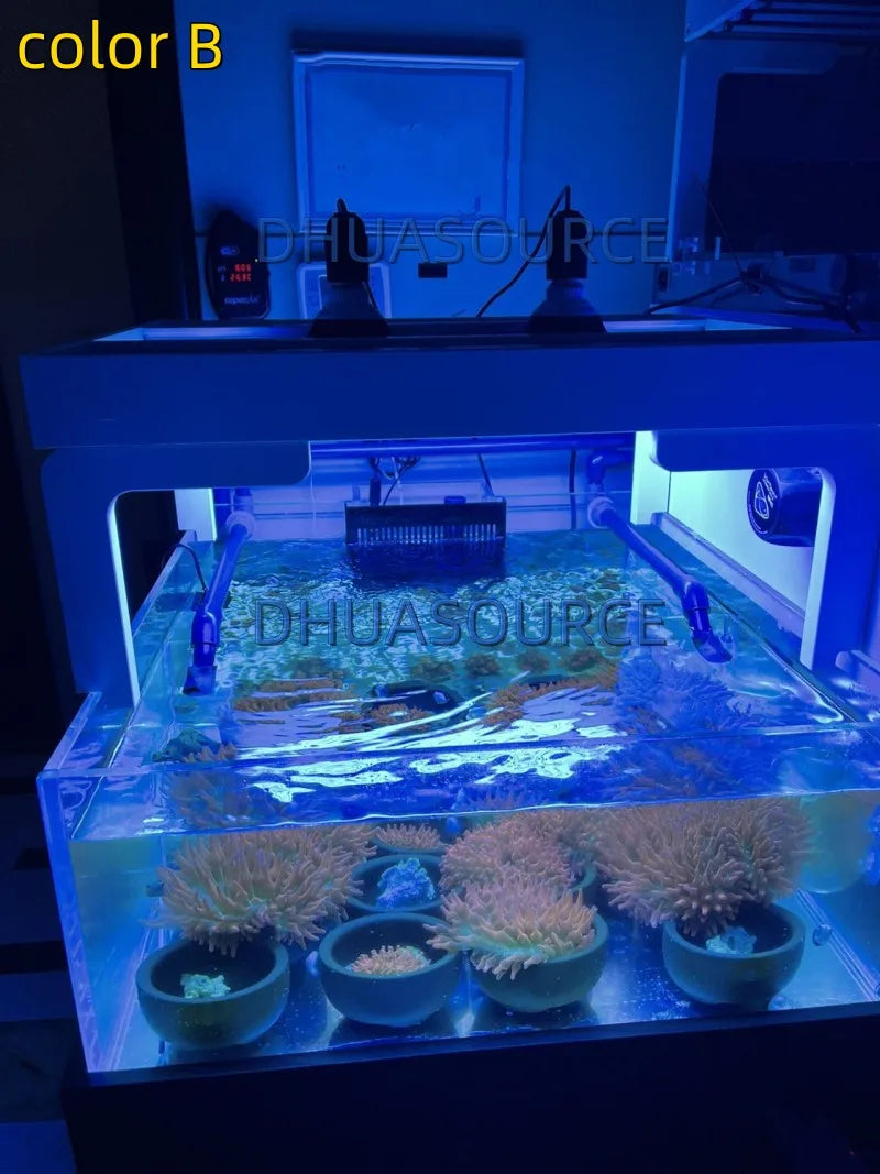 Full Specturm LED Aquarium Reef Light Grow Lamp Fish Tank Bulb for Coral Fish Saltwater Nanotank Plant SPS LPS