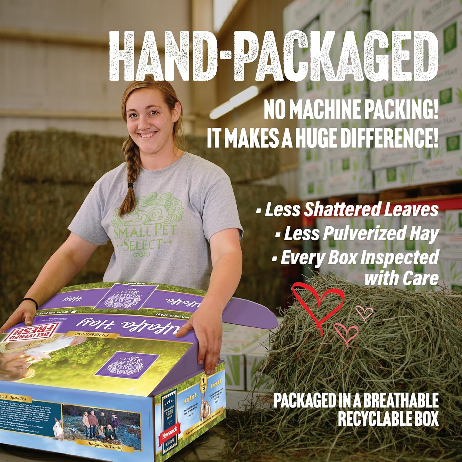 Alfalfa Hay Pet Food, 20 LB