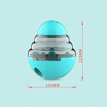 Slow Feeder Dog Toy for Small Dogs Cats Indoor Training Improve IQ Puppy Toys Tumbler Pet Interactive French Bulldog Supplies