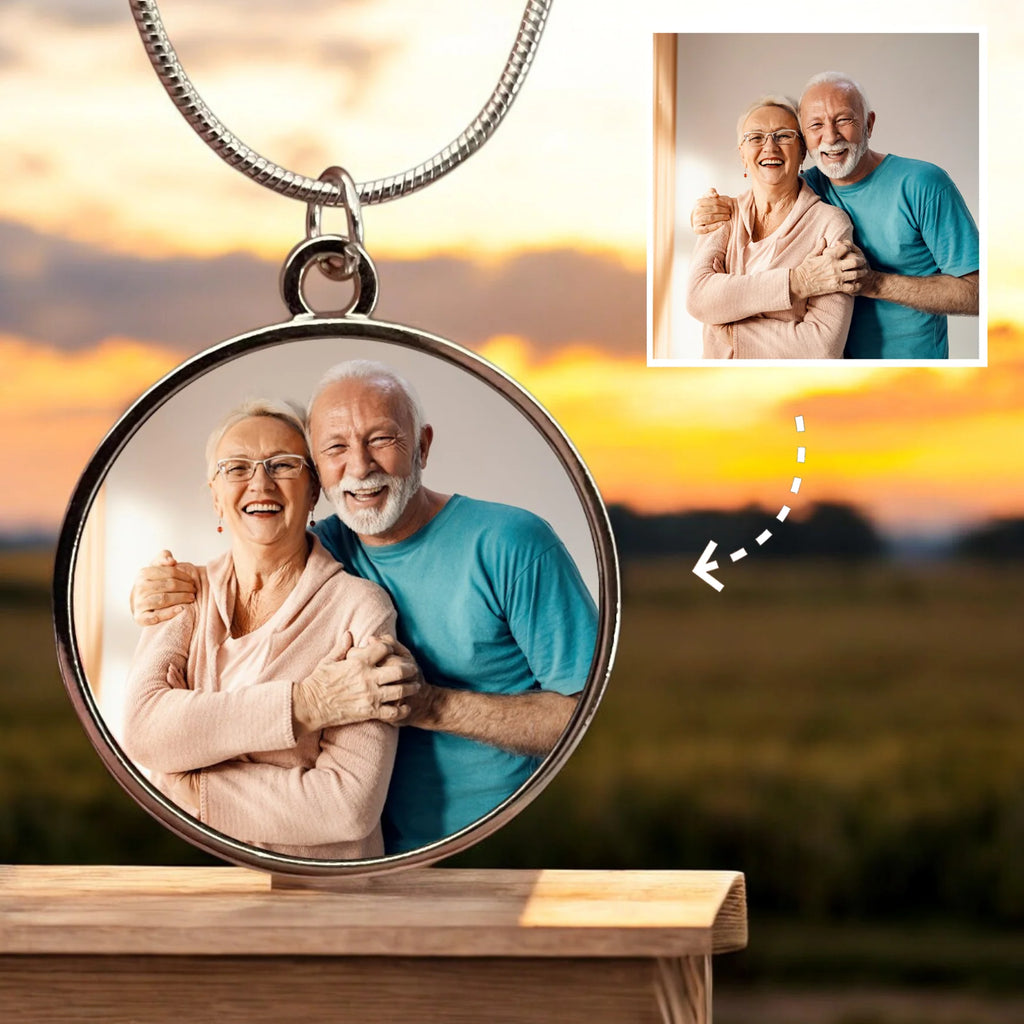 Custom Photo Necklace