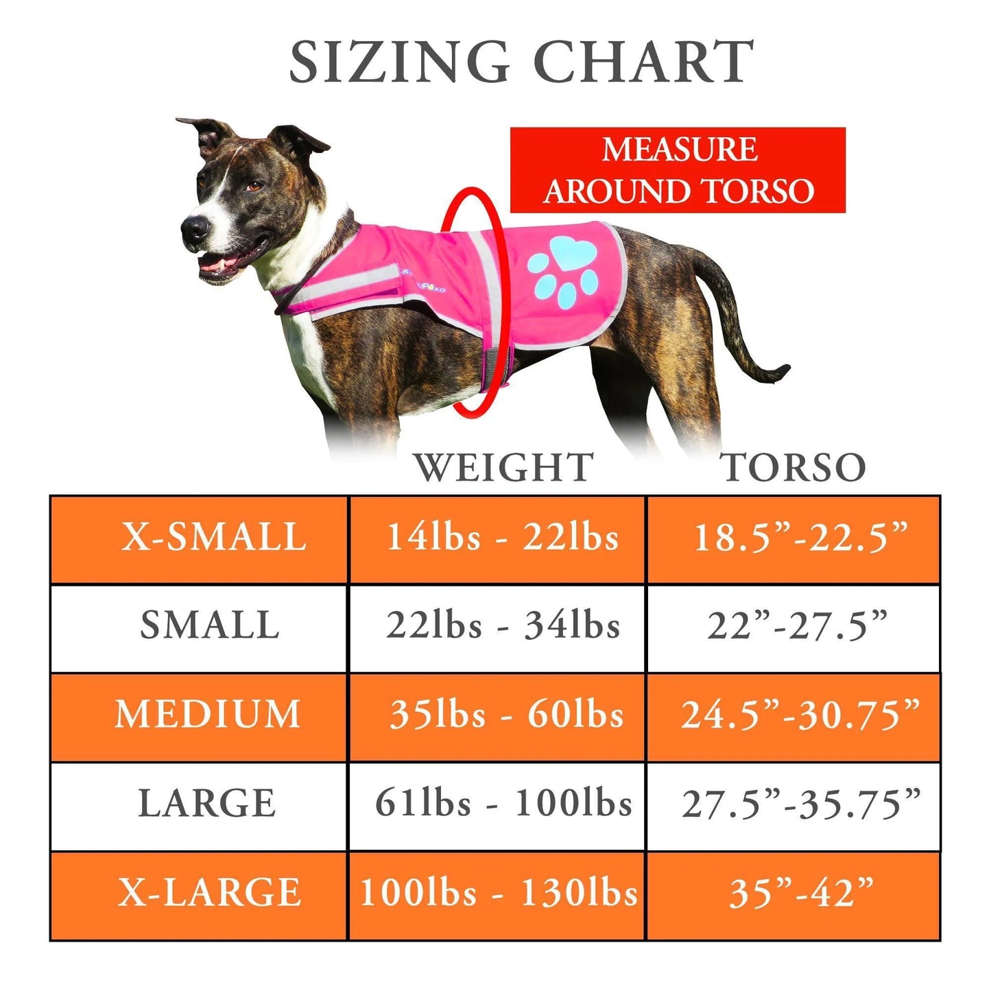 Dog Reflective Vest Chest Size 36.75 in Neck Size 26 in L Size with Hi Vis
