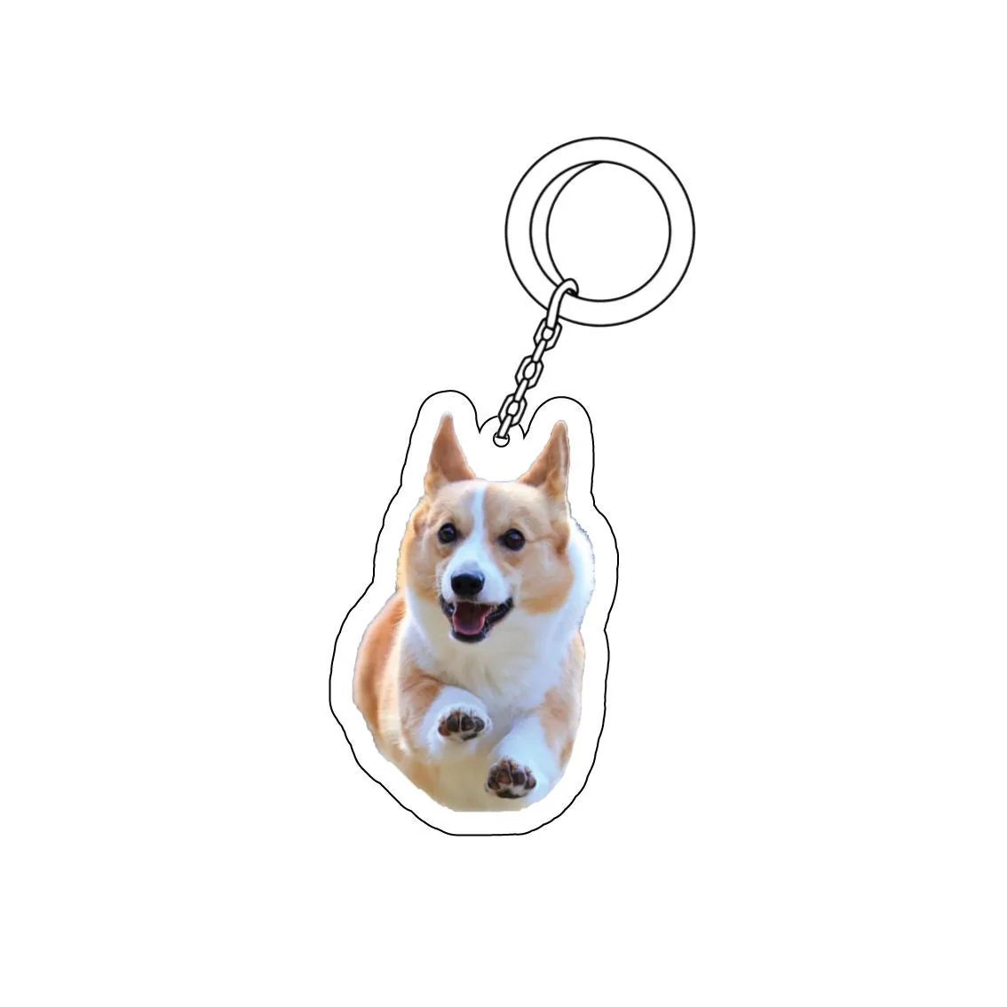 Custom Pet Keychain