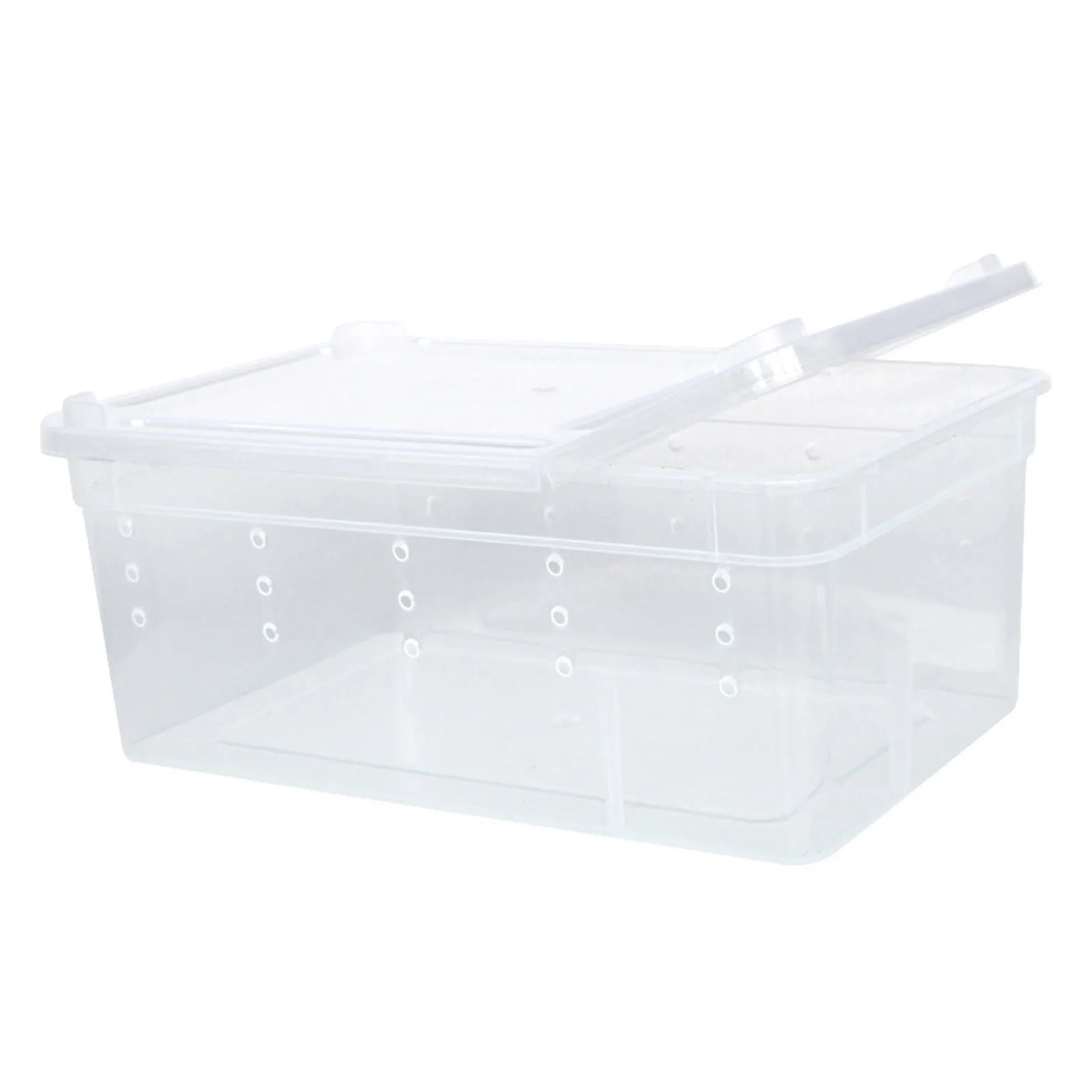 Reptile Feeding Box Portable Snake Breeding Box Lizard Cage Hatching Container for Frogs Tarantulas Turtles Hideout