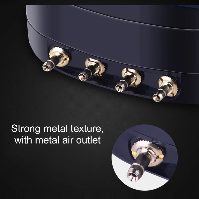 SOBO Silent Aquarium Oxygen Air Pump Fish Tank Adjustable Air Volume High Power Oxygenator Air Compressor Aerator 220V