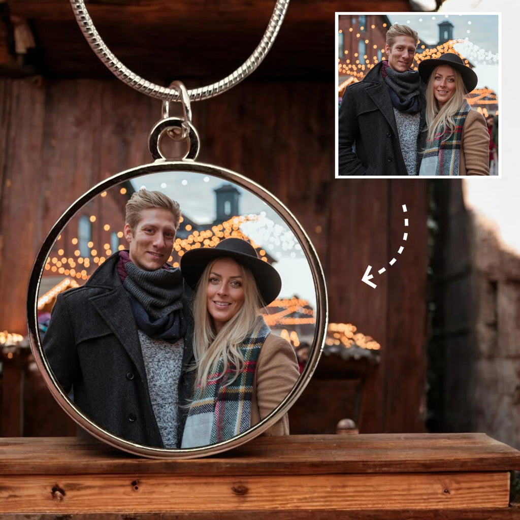 Custom Photo Necklace