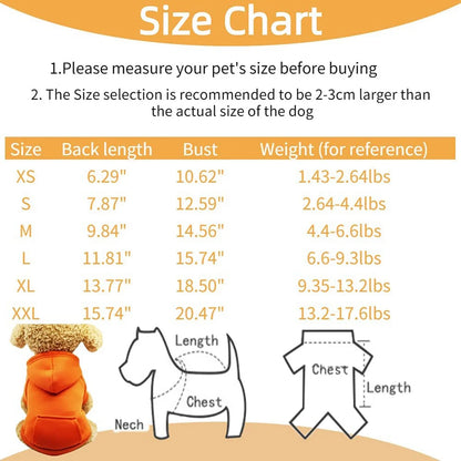 Dog Sweaters for Small Dogs, Dogs Puppy Sweater Boy for Small with Pocket Warm Dog Medium Hoodie Girl Fall Clothes Winter Fleece Pet Clothes Pink