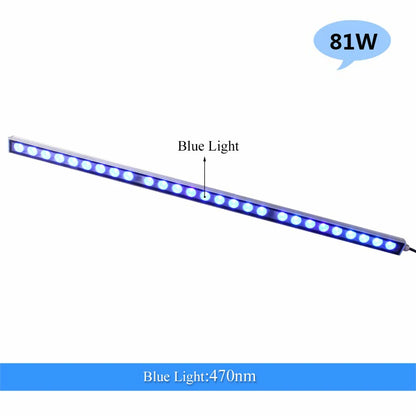 54W 81W 108W LED Bar Light IP65 Waterproof LED Aquarium Light Strip Reef Coral Plant Fish Tank Lamp Growth Greenhouse Lighting