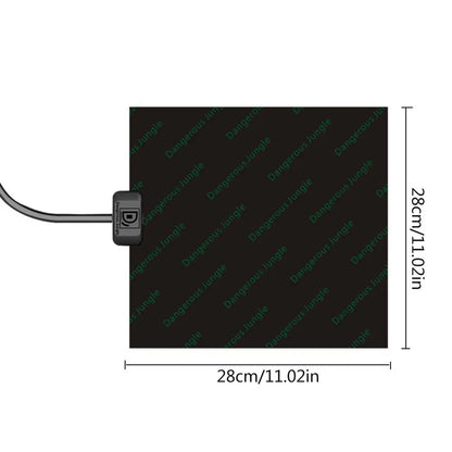 Reptile Heating Mat Terrarium Heating Mat Warmer Heating Pad for Pet Turtles Snake Lizard Hamster
