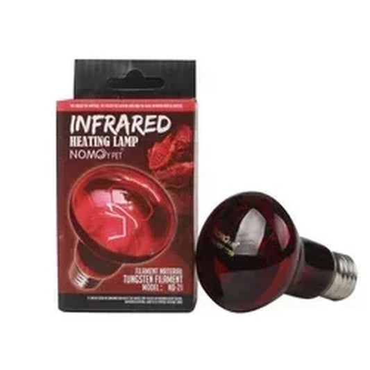 25-100W Reptile Heat Lamp Bulb Infrared Basking Spot Lamp 220V Amphibian Snake Lamp Heat Reptile Bulbs Tortugas