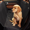 Dog Car Seat Cover for Back Seat, Waterproof Pet Hammock Protector, Durable Nonslip Seat Protection SUV Truck, Standard 53"X56", Black