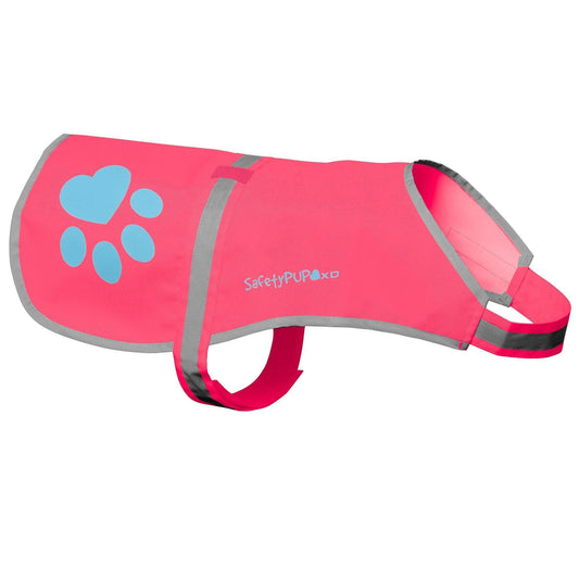 Dog Reflective Vest Chest Size 36.75 in Neck Size 26 in L Size with Hi Vis