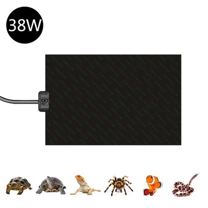 Reptile Heating Mat Terrarium Heating Mat Warmer Heating Pad for Pet Turtles Snake Lizard Hamster