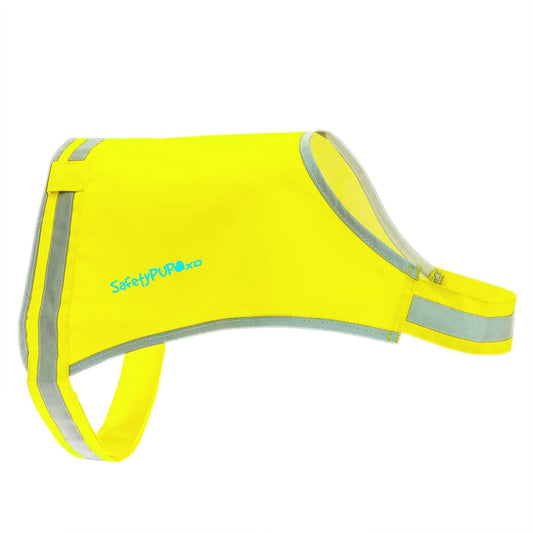 Lite Dog Vest Size Medium Coverage to Mid Back Reflective Hi Visibility