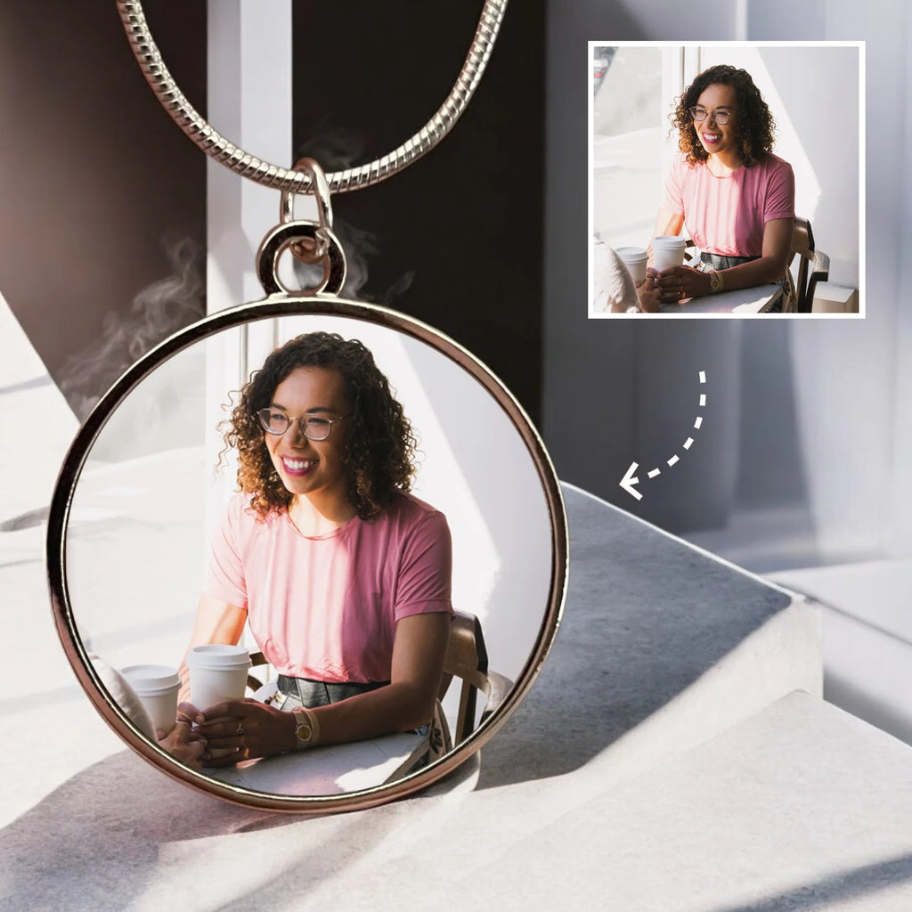 Custom Photo Necklace